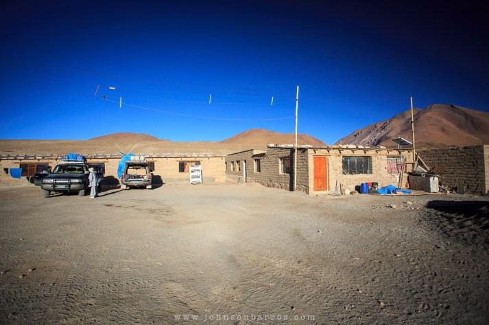 Alojamento e restaurante na Reserva Eduardo Avaroa.